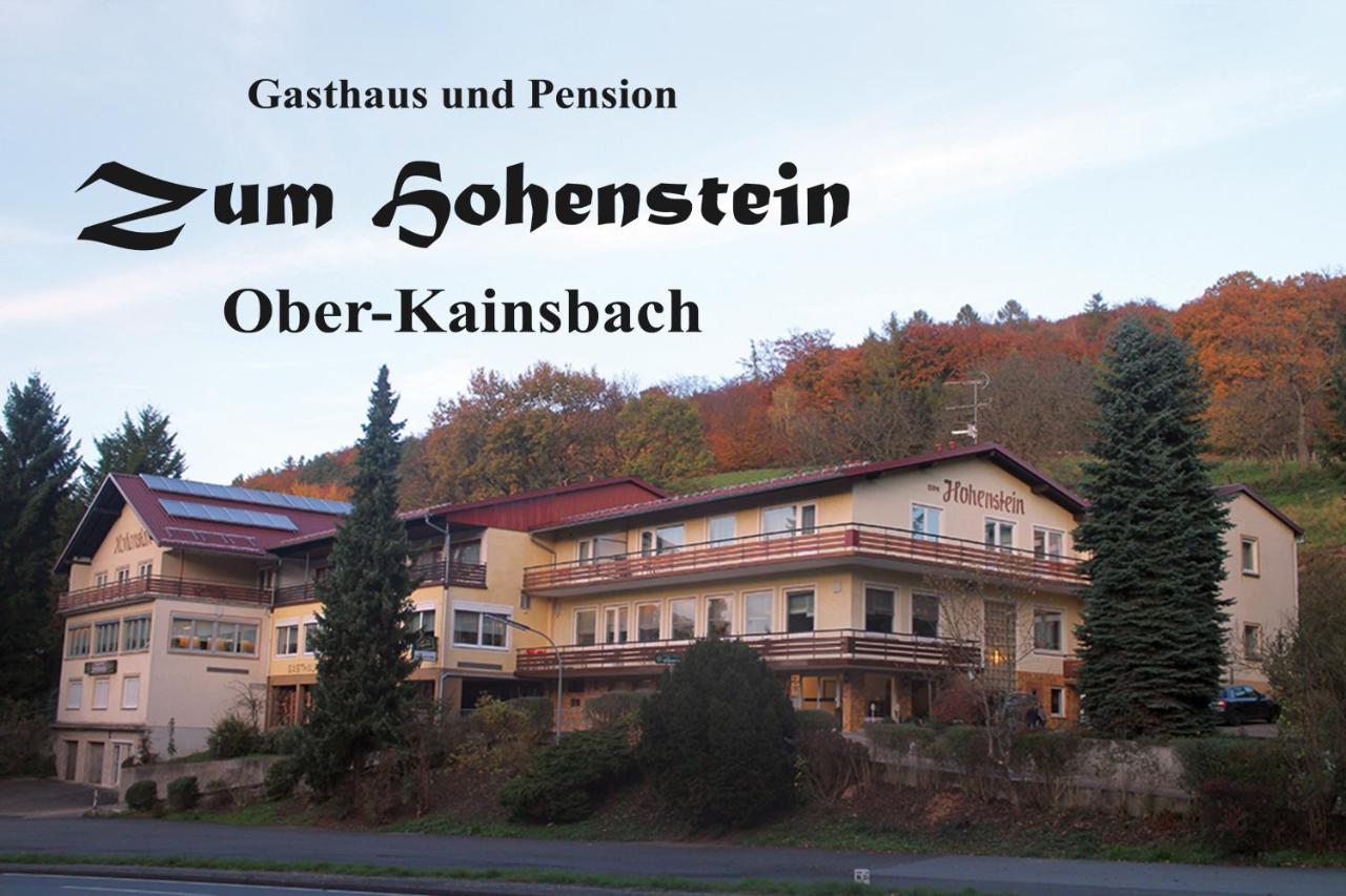 Готель Gasthaus Zum Hohenstein Ober-Kainsbach Екстер'єр фото